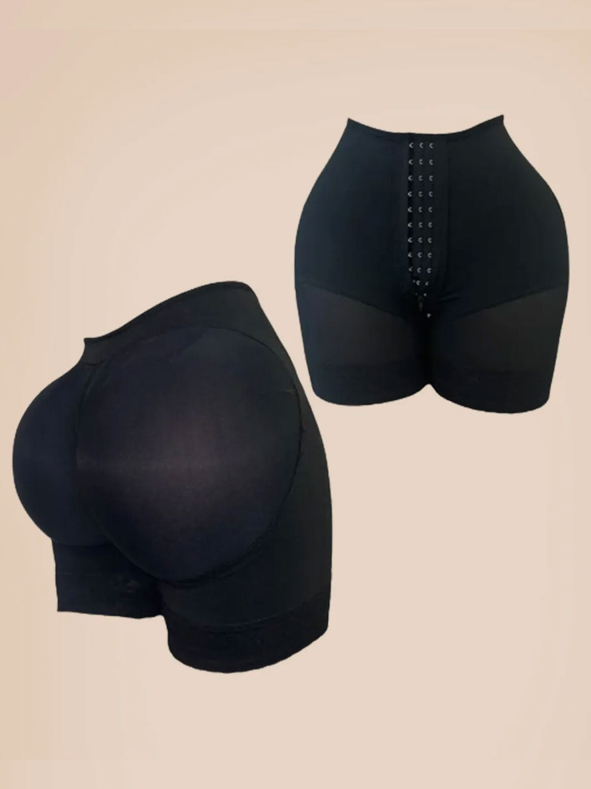 BBL Effect Faja Shorts – Tiefer Rückenausschnitt