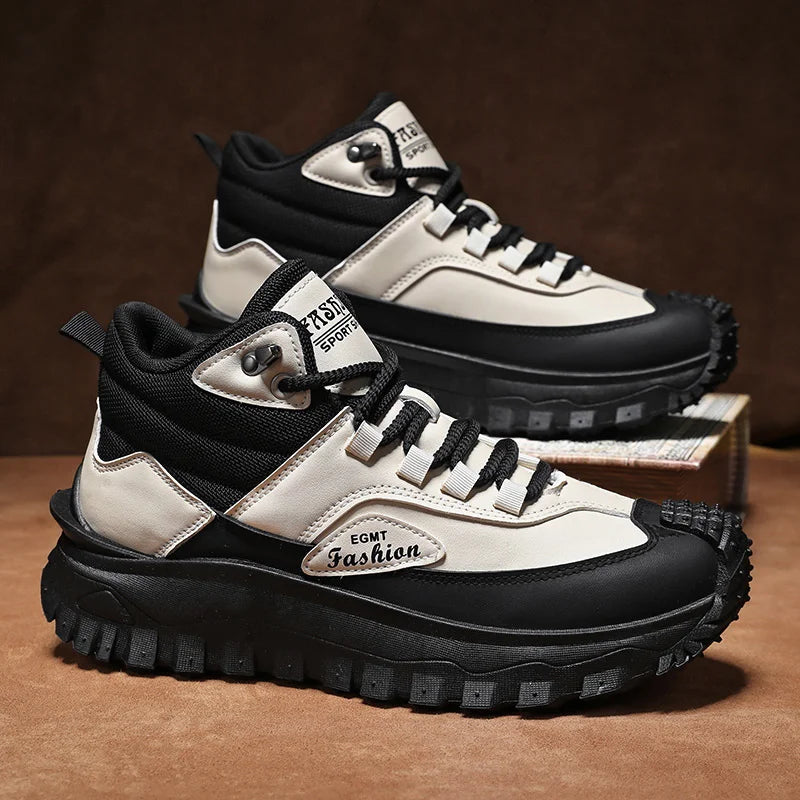 (⏰Zeitlich begrenztes Angebot 70% Rabatt) Herren Arbeits- und Wanderstiefel – wasserdicht, rutschfest, durchtritts- und bruchsicher, breite Zehenkappe, Fußgewölbestütze – ideal für den Alltag und Outdoor-Abenteuer