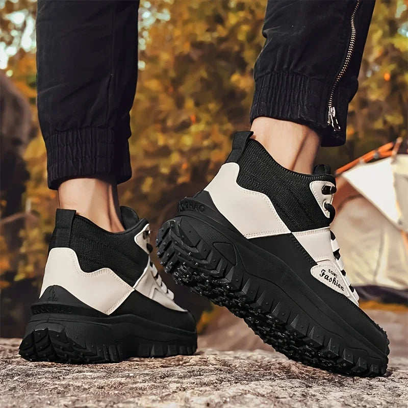 (⏰Zeitlich begrenztes Angebot 70% Rabatt) Herren Arbeits- und Wanderstiefel – wasserdicht, rutschfest, durchtritts- und bruchsicher, breite Zehenkappe, Fußgewölbestütze – ideal für den Alltag und Outdoor-Abenteuer